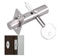 Cerradura de embutir de acero inoxidable de alta resistencia para puertas invisibles y sólidas (C40)