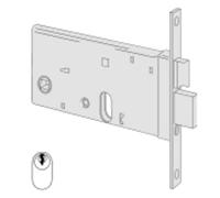 Cerradura de embutir de cilindro para bandas Cisa 44460