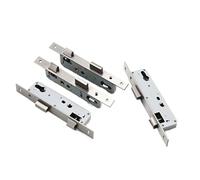 Cerradura de embutir para puertas, Cerradura de marco de embutir, cuerpo de acero inoxidable, herrajes for puertas de 85x(20-35) mm(85x20mm)