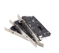 Cerradura de embutir para puertas, Cerradura de marco de embutir Cuerpo de cerradura mecánica 24x240 mm Cabeza cuadrada 30 mm Cilíndrico Hierro fundido(C3)