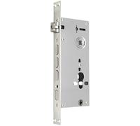 Cerradura de Embutir, Picaporte Con Cerradura Cerradura de puerta de embutir estrecha universal de 24 x 240 mm, tamaño del cuerpo: 70 x 45 mm, 70 x 50 mm, accesorios for cerraduras de puerta de embuti