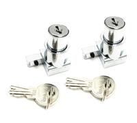 Cerradura de empuje de mbolo XMHF para puertas corredizas de vidrio, vitrinas, vitrinas, gabinetes de vidrio con bisagras, cerradura apta para p