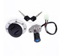 Cerradura De Encendido Compatible Con Suzuki Para GSF1200 2001-2004 Para RGV250 Gamma VJ21 VJ22 VJ23 1 Juego Cubierta Tanque Bloqueo Interruptor Encendido Motocicleta Con 2 Kits De Llaves