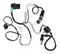 Cerradura de encendido con llaveJuego Ajuste para 90cc 110cc 125cc 50cc 70cc ATV Scooter Kart cuatro motocicletas bobina de encendido CDI unidad Kit