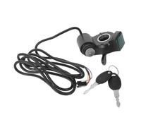 Cerradura de Encendido Eléctrica 48v 0-99v con Llaves y Pantalla | Manillar 22mm, Cable Largo y Montaje Flexible, para Scooters y Sistemas de Batería