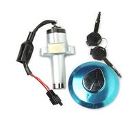 Cerradura De Encendido Para CB 125 125F CB125 Para ACE CB CG XL 125 KYY CB125F Interruptor Bloqueo Ignición Motocicleta Llave Tapa Combustible Bloqueo Combustible Gasolina Cerradura Encendido(Switch A
