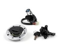 Cerradura De Encendido Para Suzuki GSF600 GSF1200 Para Bandit Para Interruptor Bloqueo Ignición Y Juego Llaves Tapa Combustible Barril De Encendido Moto