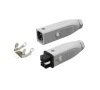 Cerradura de enchufe de válvula solenoide for STAS200, STAK200, bloqueo STASI - Junta de conector de control electrohidráulico(10pcs STAK200-Female Socket)