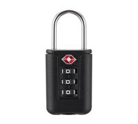 Cerradura de equipaje - Cerradura de viaje, Cerradura aprobada por la con cable de acero inoxidable y combinación de números | Cerradura de combinación fácil de leer para mochilas, bolsas y