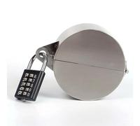 Cerradura de espiga de agua para exteriores con combinación de contraseña, cubierta de bloqueo de manguera de acero inoxidable para seguridad de grifo de jardín, prevención de robos y conservación del