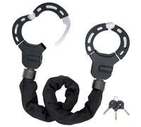 Cerradura de esposas, cerradura de cadena de bicicleta, cadena de seguridad de puerta de hierro, bloqueo de esposas impermeable, cerradura de biiciclo antirrobo, accesorio de ciclismo, cerradura de