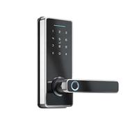 Cerradura De Gabinete Oculta Con Aplicación Tuya, Biométrica Inteligente Huella Dactilar, Contraseña Electrónica, Tarjeta RFID, Puerta Fácil Alta Seguridad(T2-TY-S-6070)