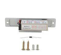 Cerradura de golpe eléctrico, cerradura de cátodo de servicio pesado con una fuerza de retención de 250 kg, cuerpo de aleación de zinc para de control de acceso a puertas, (NO)