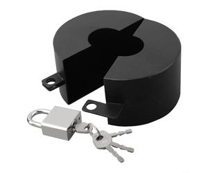 Cerradura de grifo de agua de acero inoxidable 304 para exteriores, cubierta de dispositivo de bloqueo de válvula de compuerta sin llave, para grifos montados en la pared, protección antirrobo, para