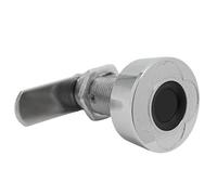 Cerradura de huellas dactilares, cerradura electrónica para puerta, cerradura de puerta Smart Home, sin conversión, para cajones, armarios, puertas (plata, 30 mm)