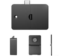 Cerradura de huellas dactilares, para cerradura inteligente de cajón con entrada sin llave, para tarjeta RFID sin perforación para doble armario abierto individual hogar (C)