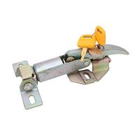 Cerradura de la cubierta del motor de la excavadora, cerradura del pestillo del capó de acero inoxidable, cerradura del motor compatible con ZAX120 ZAX130 ZAX200 ZAX210