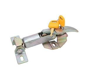 Cerradura de la cubierta del motor de la excavadora, cerradura del pestillo del capó de acero inoxidable, cerradura del motor compatible con ZAX120 ZAX130 ZAX200 ZAX210
