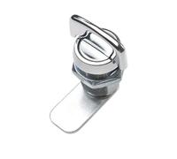 Cerradura de lengüeta cilíndrica con manija recta XK210, tipo manija, for puerta, gabinete eléctrico, 1 unidad