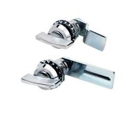Cerradura de lengüeta giratoria, cerradura automática for puerta de gabinete, cerradura industrial retráctil y ajustable MS816-30X, 1 unidad(Film)