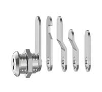 Cerradura De Leva Aleación Zinc 2 Piezas 16/30 Mm For Gabinetes, Buzones Y Cajones Con 5 Llaves: Proteja Sus Pertenencias En Puertas Madera Para Armario Cajón(16mm)