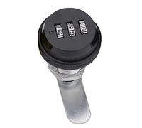 Cerradura de leva combinada para cajón de gabinete, cerradura con contraseña de 3 dígitos, aleación de zinc, cerradura de leva antirrobo de 20 mm, fácil de instalar para casillero