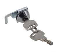 Cerradura de leva con clip rápido para cajón de efectivo, gabinete POS, taquilla de metal, caja de vuelo y máquina expendedora, cilindro de bloqueo de seguridad de aleación de zinc, 32 x 21,5 mm
