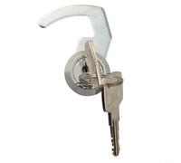 Cerradura de leva con clip rápido para cajones de efectivo, armarios de metal, cajas de vuelo, taquillas, máquinas que funcionan con monedas y cajas de herramientas (A)