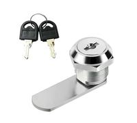 Cerradura de leva de 16/20/25/30mm, puerta, buzón del Gabinete, cerradura de seguridad, cajón, armario, armario con 2 llaves, herrajes for muebles(16mm)