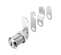 Cerradura de leva de 16/30mm, cerradura de seguridad for gabinete, caja de herramientas, cajón, archivador, buzón de correo postal, casillero, 2 llaves, herrajes for muebles(30mm)