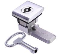 Cerradura de leva de aleación de zinc o acero inoxidable MS813 for gabinete de equipo, 1 unidad(Stainless Steel-01)