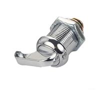 Cerradura de leva de caja de distribución con cilindro giratorio sin llave, compatible con taquillas, yates, coches, armarios electrónicos y muebles (22 mm)