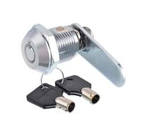 Cerradura de leva seguridad for cajón, gabinete, buzón, mueble, taquilla, puerta, armario, con 2 llaves, 6 unidades Para CajóN(25mm)