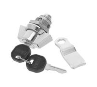 Cerradura de Leva Tubular con Llave y Manija en T para Armarios | Aleación de Zinc, de 90 , sin Herramientas, para Cajas de Herramientas y Oficina