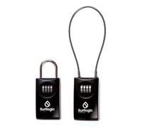 SurfLogic 59147 Candado Guarda Llaves/Key Lock, Unisex-Adulto, Negro, XL