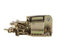 Cerradura de llave de puerta delantera izquierda, accesorios de coche Cerradura de llave de puerta de metal delantera izquierda para t4 IV 1996-2003 701837015D Dorado