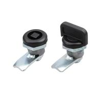Cerradura de llave triangular for caja de medidor de gas y electricidad, cerradura de leva for cajón, 1 unidad(XK204-3B)