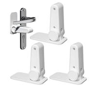 Cerradura de manija de puerta para niños - Cerraduras de palanca para puerta de casa para niños pequeños para mayor seguridad - Herrajes para puertas para cajones de cocina, puertas, cajones de Buniq