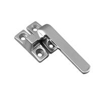 Cerradura de manija de ventana Cerradura de manija de acero inoxidable 304 Adecuada for perilla de ventana abatible Manija de hebilla Herrajes de cerradura de ventana(Large right)