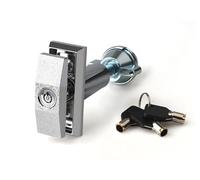 Cerradura de manija for máquina expendedora de bebidas, cajero automático, terminal inteligente, gabinete en forma de T, cabina de juegos, 1 unidad(Short single keys)