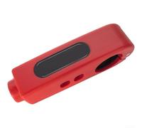 Cerradura de manillar, 6 x 1.45 x 1.94 pulgadas, antirrobo, ABS antirrobo, para bicicletas de carretera, montaña, ciudad, ligero, portátil (rojo)