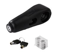Cerradura de manillar de motocicleta - Dispositivo de seguridad con alarma antirrobo, Cerradura de palanca de freno, Resistente al agua | Alarma de alta protección para moto, scooter y bicicleta