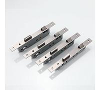 Cerradura de marco de embutir de acero inoxidable - Cerradura duradera for mayor seguridad - Compatible con puertas corredizas y de garaje(85x30mm)