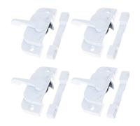 Cerradura De Marco De Ventana Multiusos Accesorio Para Colgar Individual Y Doble Acabado Para Uso Deslizante 4 Uds.