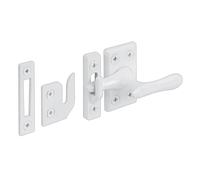 Cerradura de marco Prime-Line H 3836, color blanco, 3 tornillos de sujeci n (1 juego)