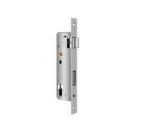 Cerradura de marco tubular, cerradura insertable de acero inoxidable distancia de 85 mm diámetro del perno 40 mm, cerradura de marco tubular para puerta de jardín cerradura para puerta de entrada