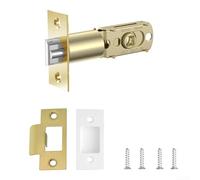 Cerradura de mortaja ajustable para puertas de habitación que garantiza la seguridad con un funcionamiento suave (dorado-ET)
