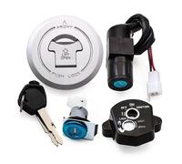 Cerradura de motocicleta Compatible con CBR125 RS CBR 150R 125 R RT RS RF JC50 2012-2016 interruptor de tapa de combustible cerradura de Kit de llave llave arranque encendido