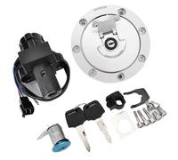 Cerradura de motocicleta Compatible con CBR250 MC19 MC22 VFR400 RVF400 CBR400 CBR600 CBR900 interruptor de encendido tapa de combustible cerradura de asiento Interruptor de Encendido