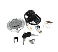 Cerradura de motocicleta Compatible con FJR1300 YZF R1 R6 R6S FZ6 Juego de interruptor de encendido tapa de combustible cubierta de llave de bloqueo de asiento llave arranque encendido